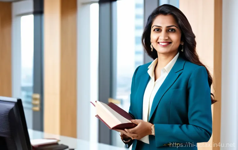 전산세무회계 고급 자격증 취득 준비 - **Prompt:** A determined and studious young Indian adult (male or female) in their early twenties, w...